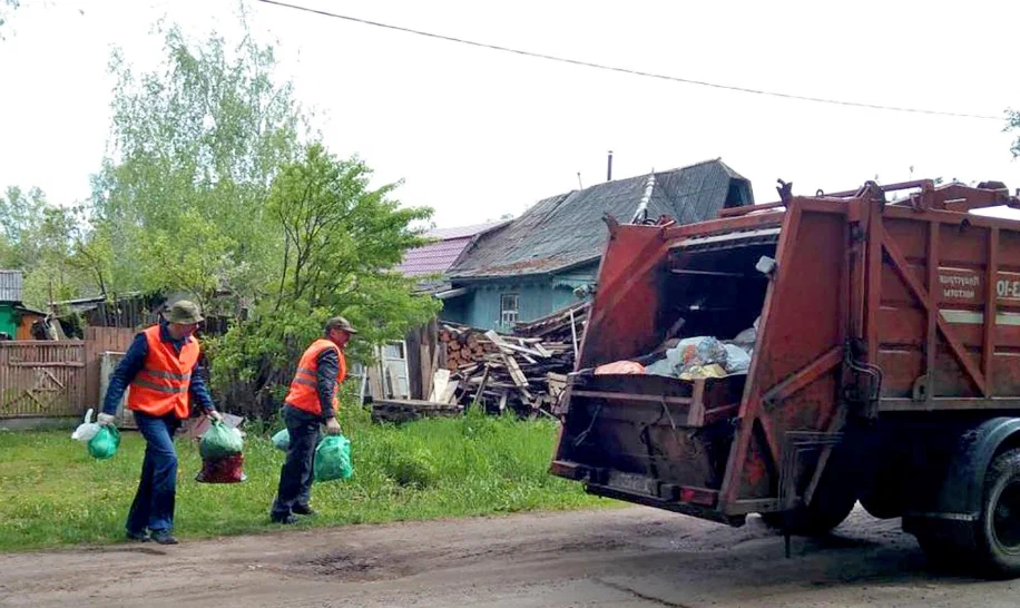 Вывоз мусора из частного дома в Каменске-Шахтинском в октябре