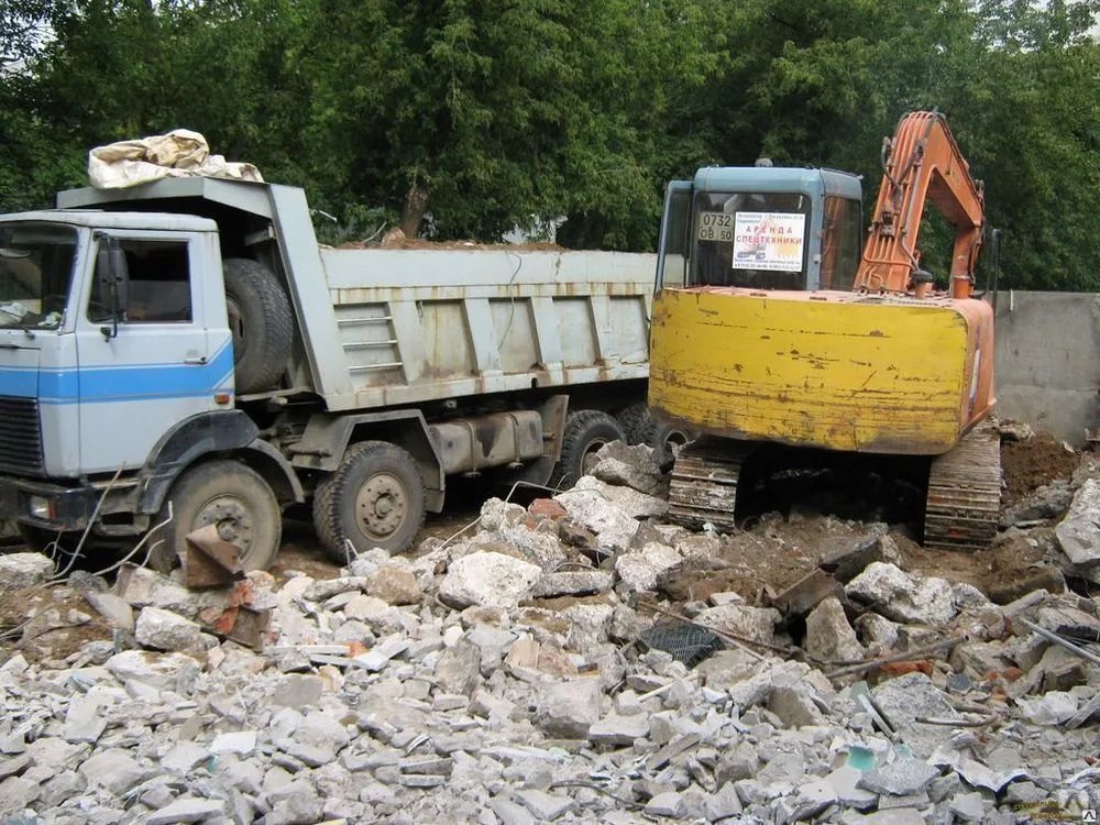 Вывоз бетонного боя и утилизация в Каменске-Шахтинском в октябре